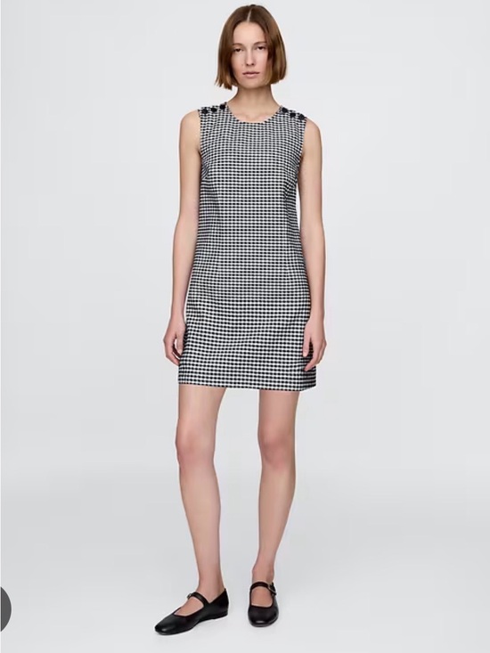Doen Dresses & Skirts - Gap x DOEN Denim Gingham Mini Dress